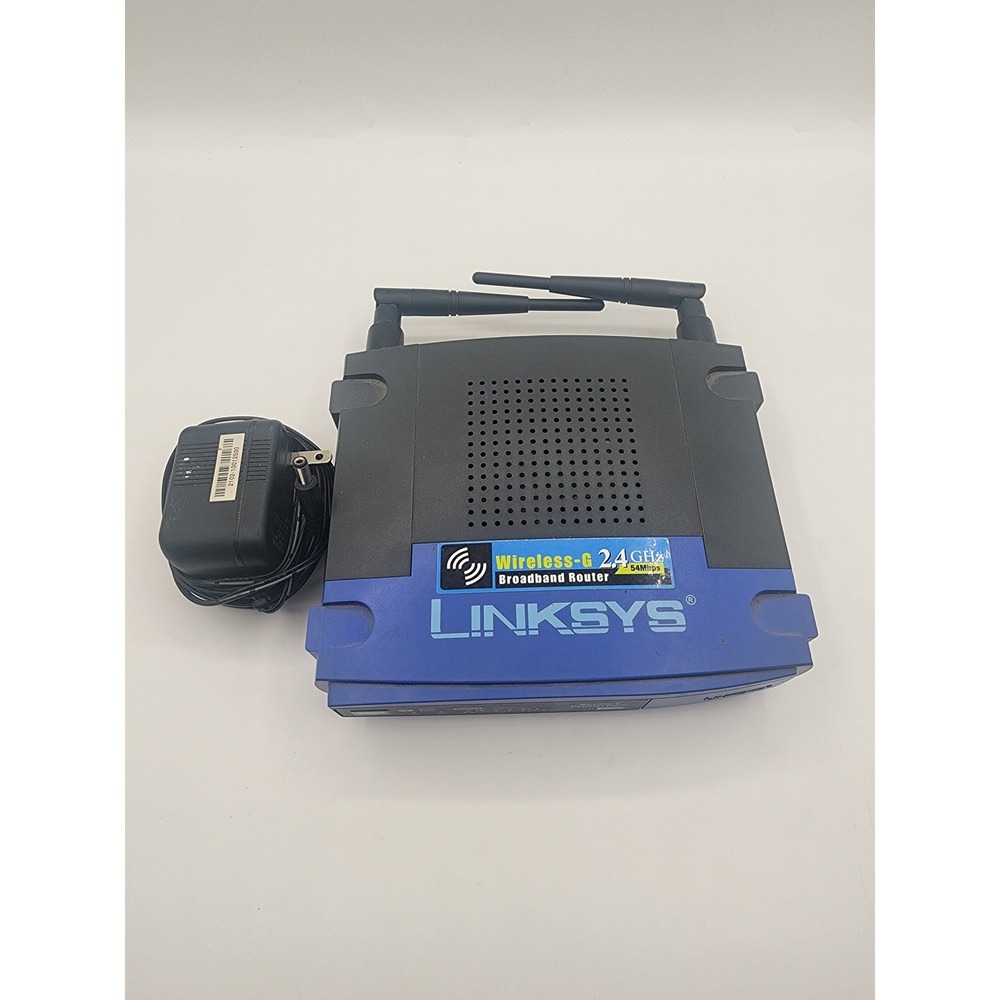 Linksys Wireless-G 2.4GHz Broadband Router with 4-Port Switch and Power Adapter